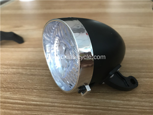 Black Bike Light with Battery