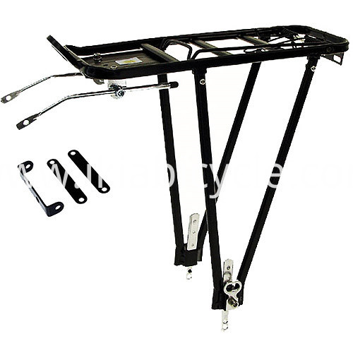Black Bicycle Luggage Carrier
