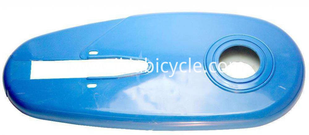 Blue Color Bike Chain Cover