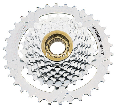 Steel 8 Speed Freewheel Cassette