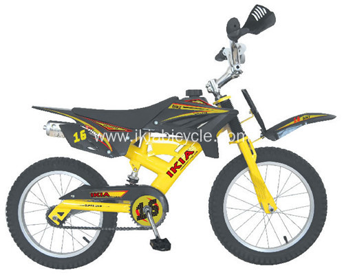 Steel Kids Bike with Training Wheels