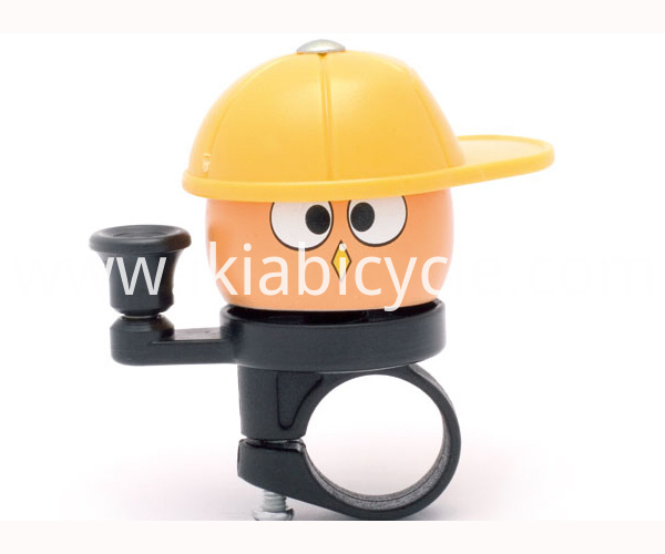 Bicycle Bells Yellow Bike Helmets Plastic Bell