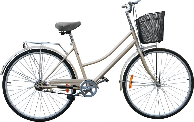 26 Inch City Bike with Rubber Grip