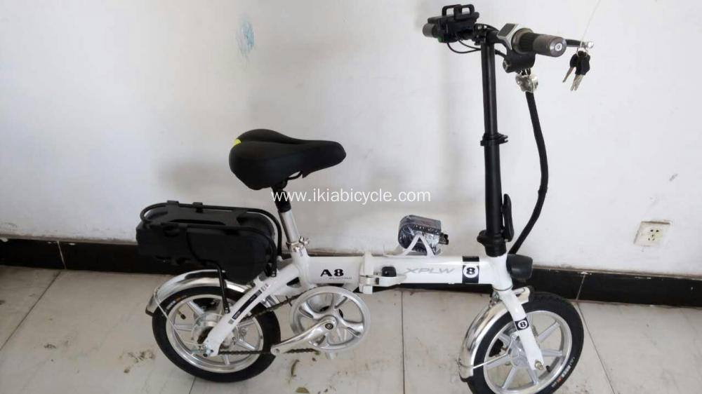 16 Inch Steel Fork Material Folding Bicycle