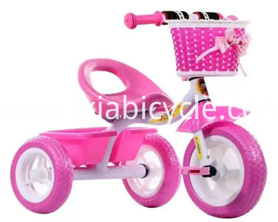 Children Pedal Trike with Push Handle