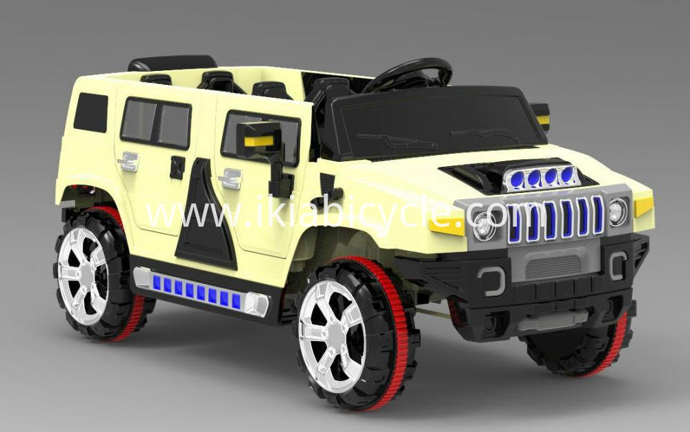 Παιδικά σούπερ κίτρινο χρώμα βόλτα στο αυτοκίνητο