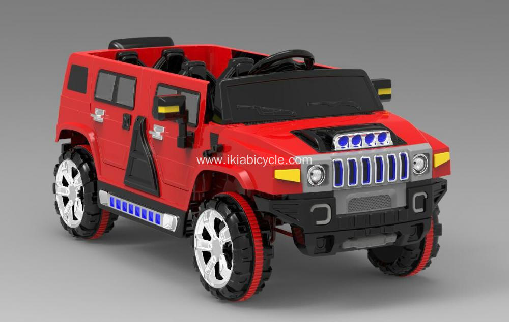 Cool Colorful Four-Wheels Electric Kids Car