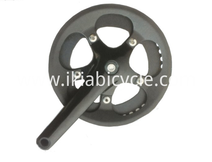 Full White Fixie Bike Chainwheel 46T