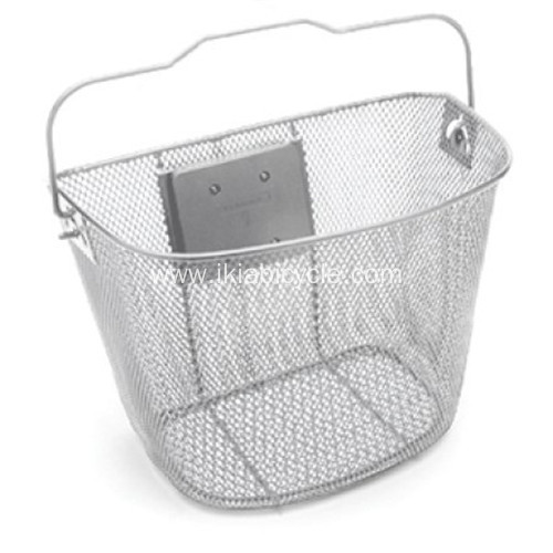 Aluminum Alloy Bicycle Handlebar with Metal Basket