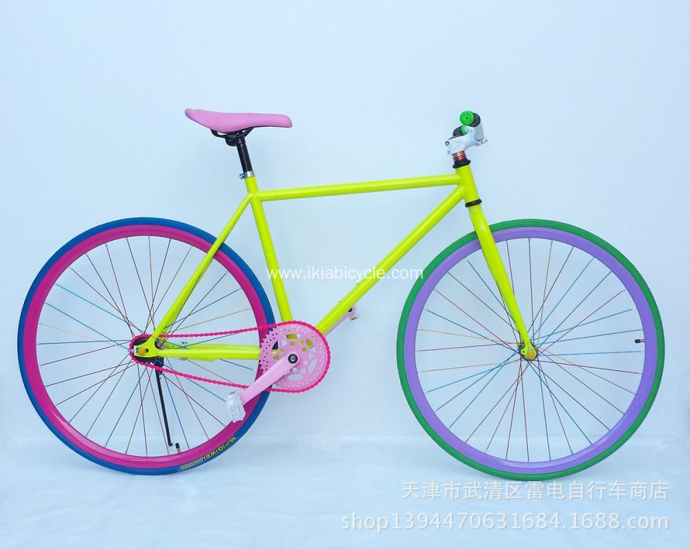 Colorful 700C Fixed Gear Bike