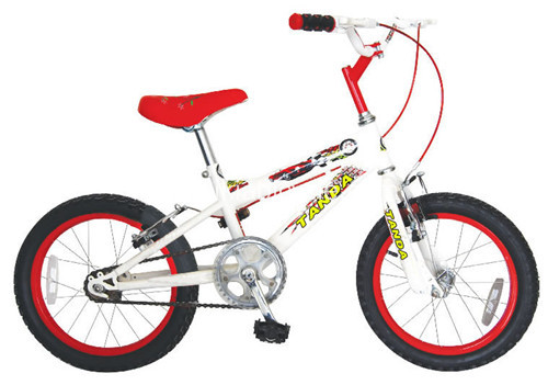 Steel Kids Bike with Training Wheels