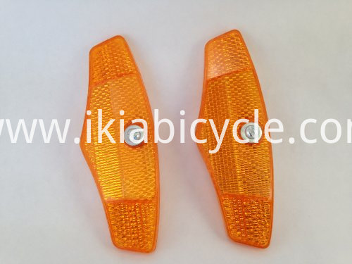 Yellow Spoke Reflector Cycle MTB
