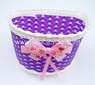 weaving bicycle basket