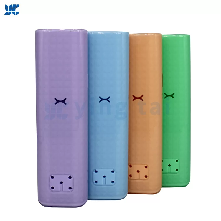 2-color plastic casing Two color injection molded shell Precision personal atomizer plastic shell