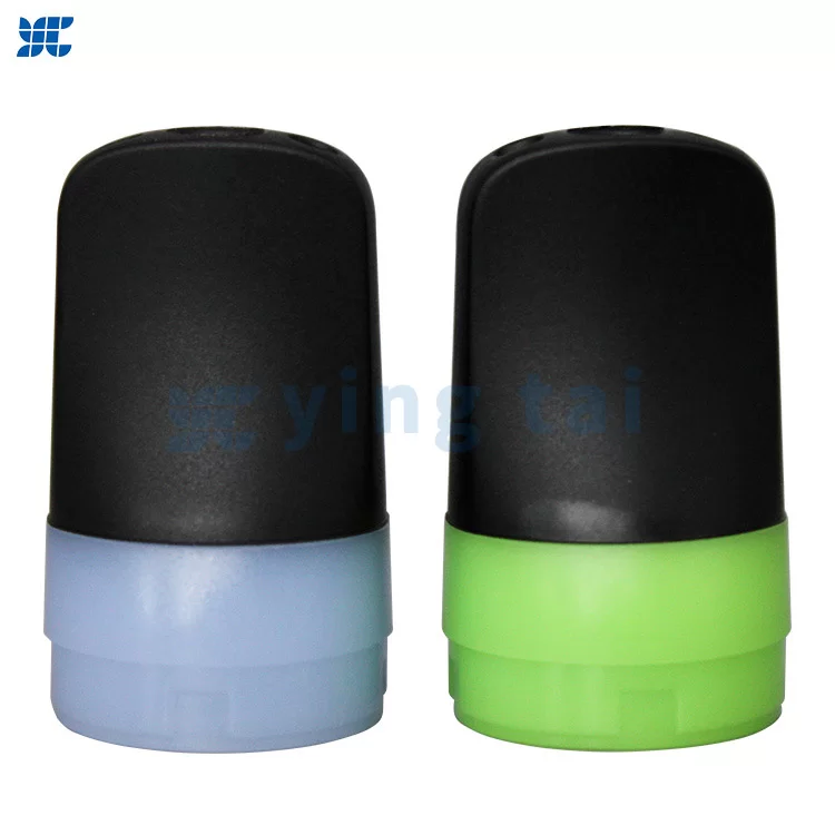 Spray nozzle Liquid silicone wrapped plastic accessories Food grade plastic nozzle production factory