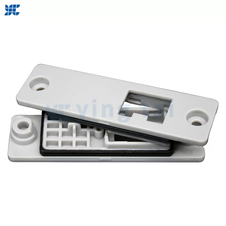 Small plastic display screen panel Liquid silicone wrapped plastic sealing accessories Intelligent electrical waterproof plastic parts