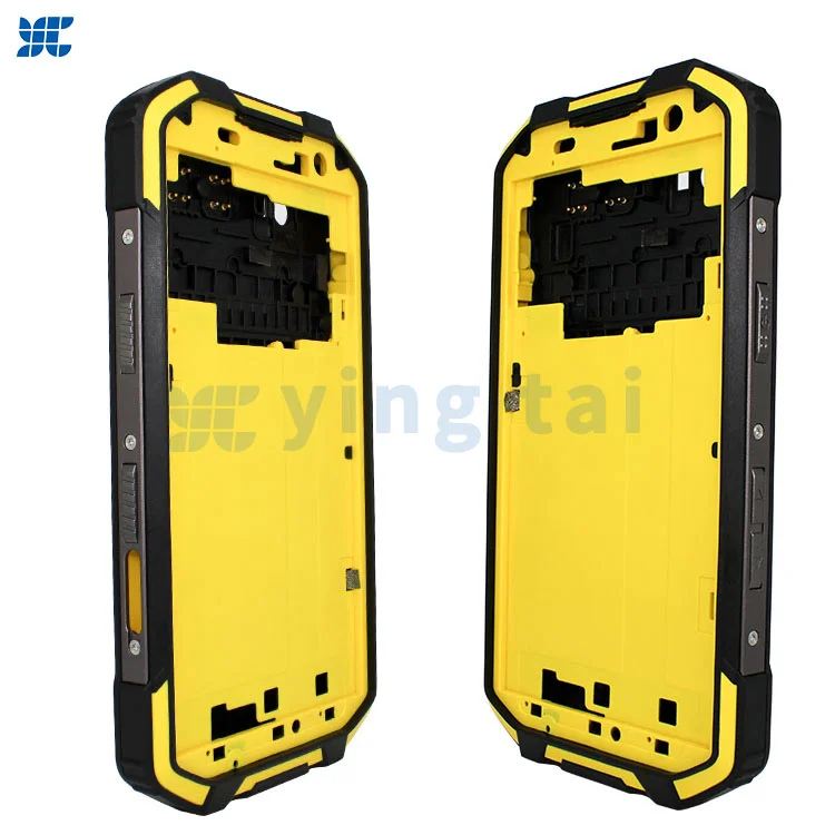 Intelligent handheld waterproof bottom cover Electronic digital machine plastic shell LSR silicone wrapped plastic parts ﻿