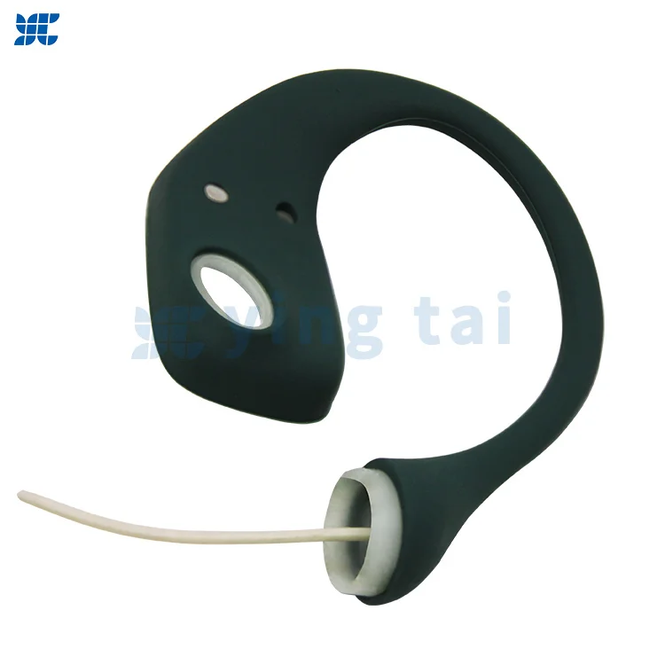 Bone conduction non in ear headphone parts Remote noise cancelling headphone accessories LSR Silicone Earphone Factory