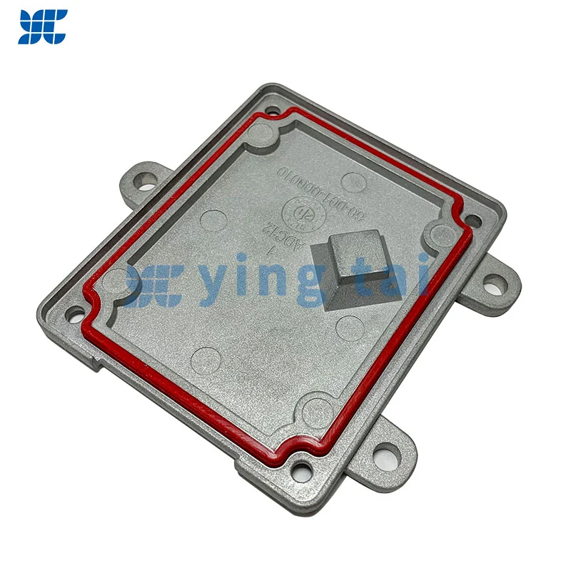 Liquid silicone wrapped metal parts for new energy vehicles LSR silicone waterproof sealing ring Production of silicone accessories factory