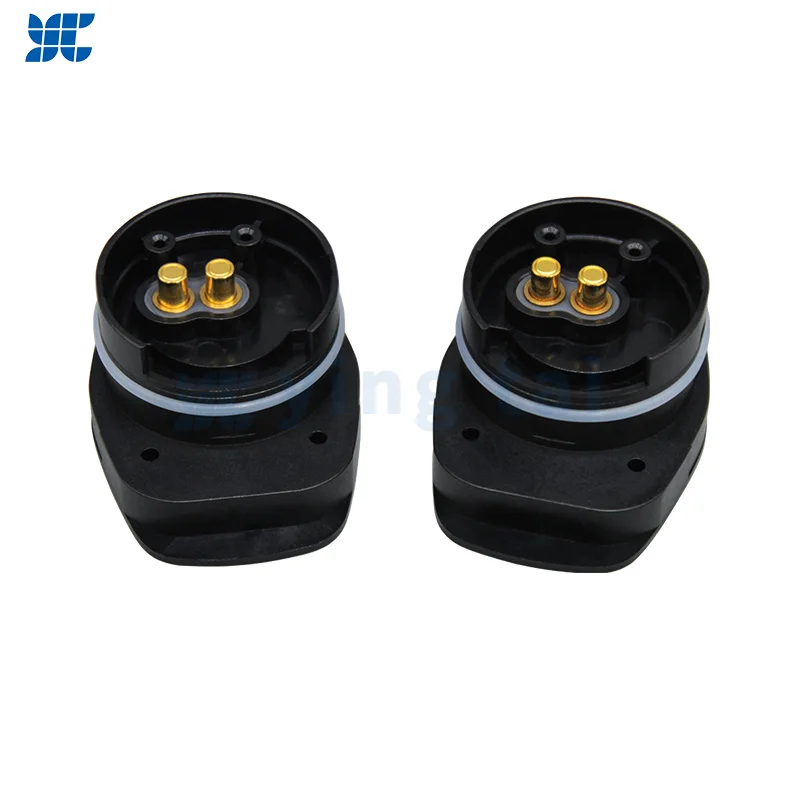 Manufacturers produce injection molded rubber parts Liquid silicone wrapped plastic connector