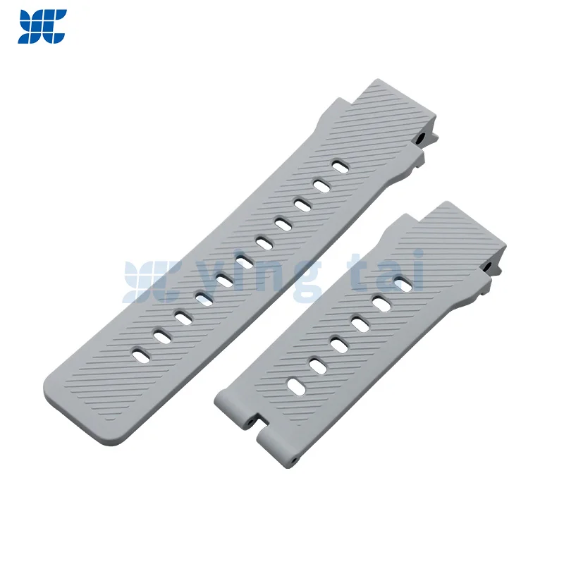 Skin friendly and comfortable connected strap Flexible and durable liquid silicone strap Waterproof and sweat resistant silicone strap