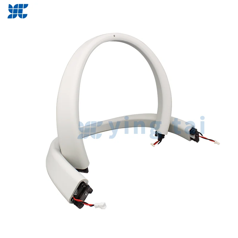Earphones for tablets and mobile phones Liquid silicone wrapped plastic bracket Rechargeable USB Earphone Accessories