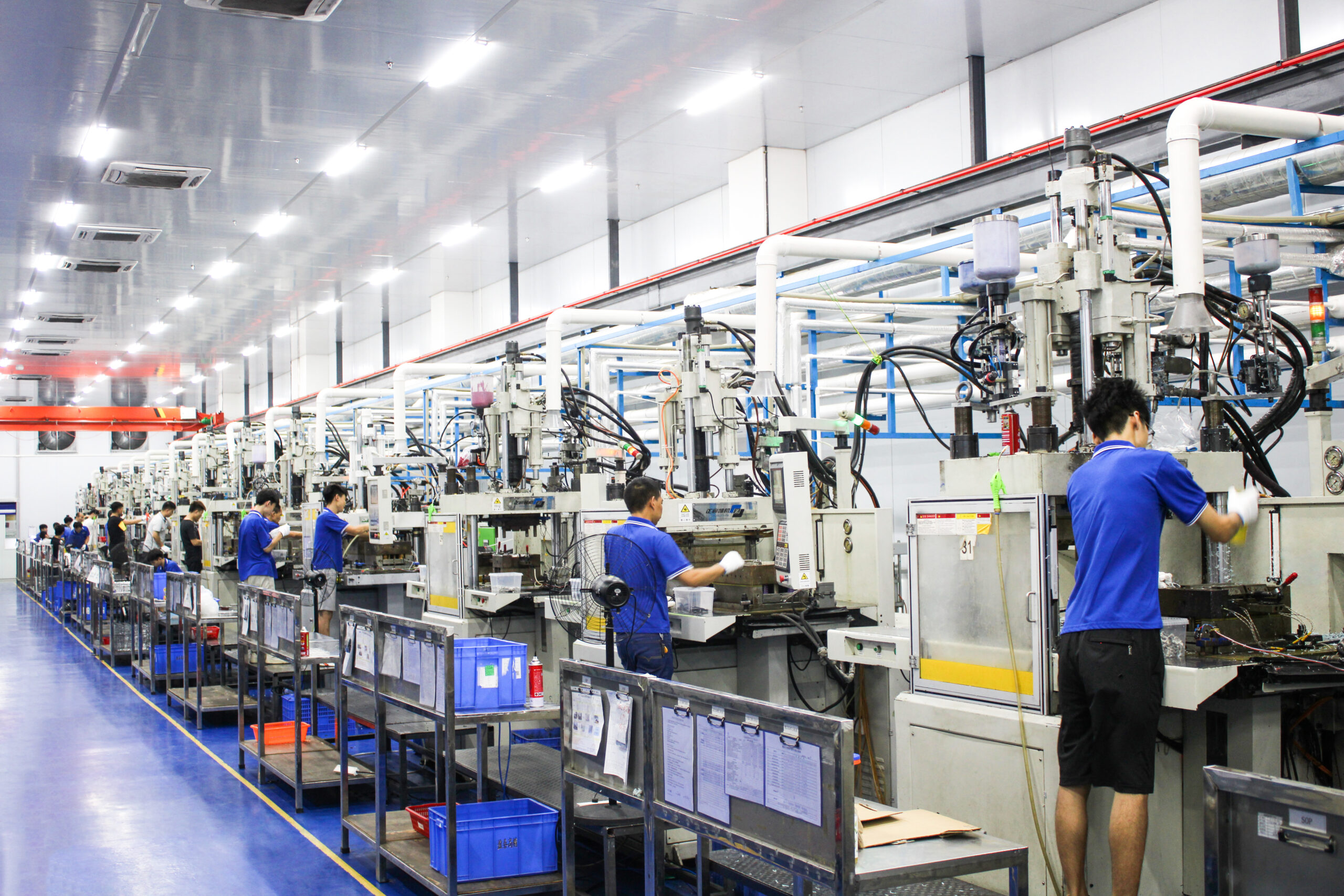 Process LSR silicone rubber products