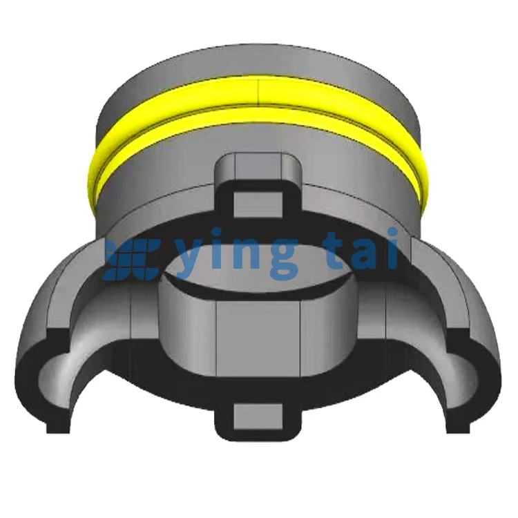 Liquid silicone wrapped aluminum alloy accessories plastic accessories Factory producing LSR silicone products