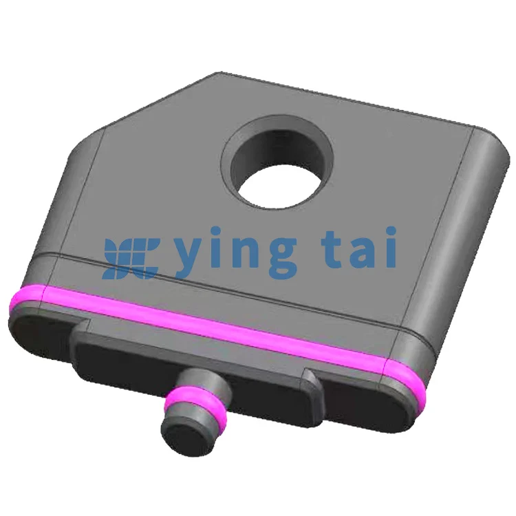  Electronic silicone sealing accessories Plastic parts of juicer Liquid silicone wrapped injection molded parts