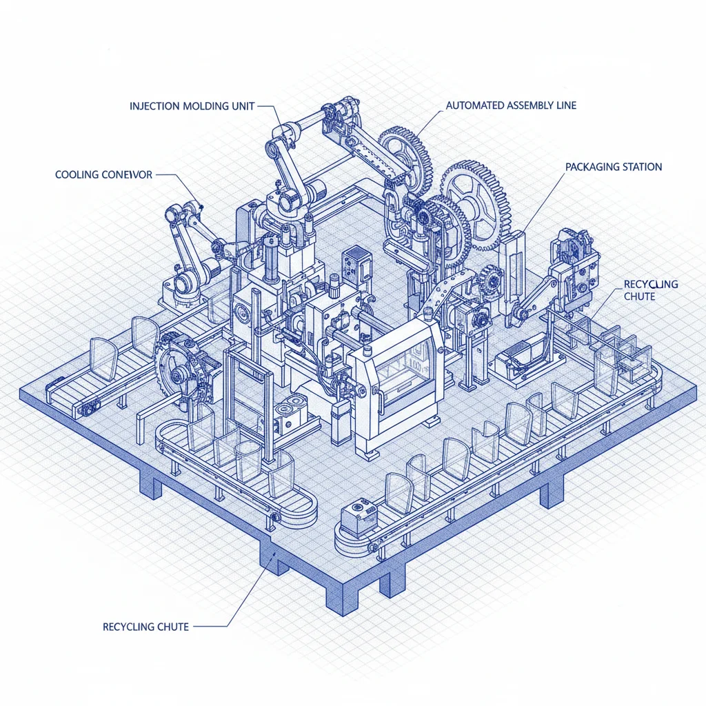Advanced Production of Injection Molded Packaging Parts Factory Solutions Advanced Production of Injection Molded Packaging Parts Factory Solutions