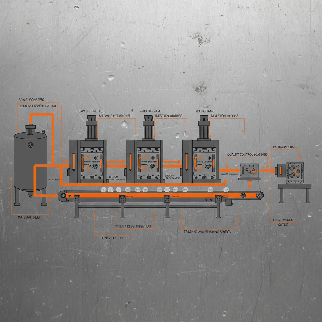 Precision Engineering LSR Plastic Mold Processing