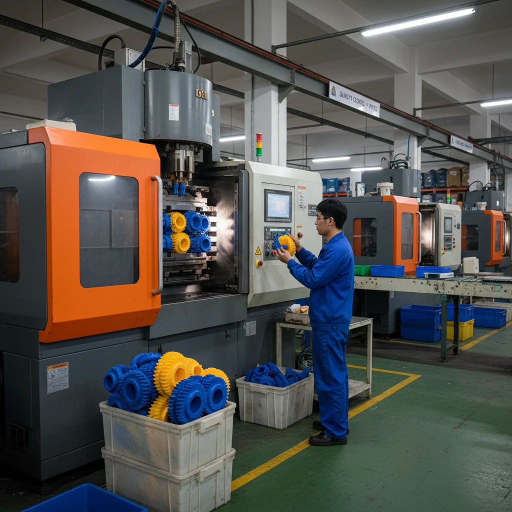 Customized TwoColor Plastic Parts Manufacturing