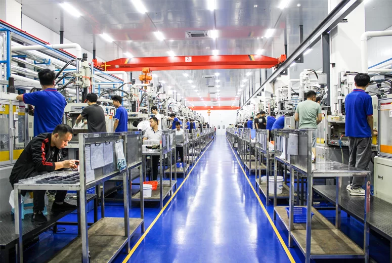 LSR Silicone Parts Production Workshop