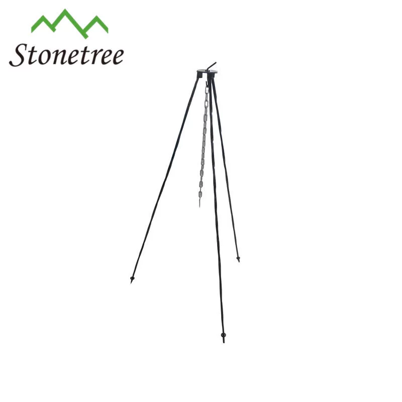 Hot Selling Cast Iron Dutch Oven Lid Lifter and Folding Stand for Outdoor/Campfire Cooking
