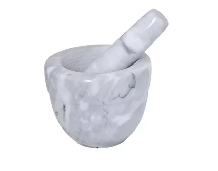 Granite Mortar and Pestle Guacamole — Crush, Blend, and Create Flavor the Authentic Way