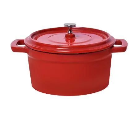 Cast Iron Round French Oven Pan Depth