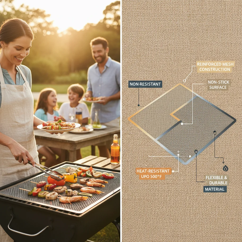 Enhance Your Grilling Experience with a Premium BBQ Grill Mesh Mat