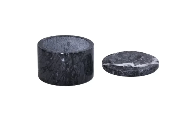 The Marble Butter Keeper’s Weight Prevents Tipping