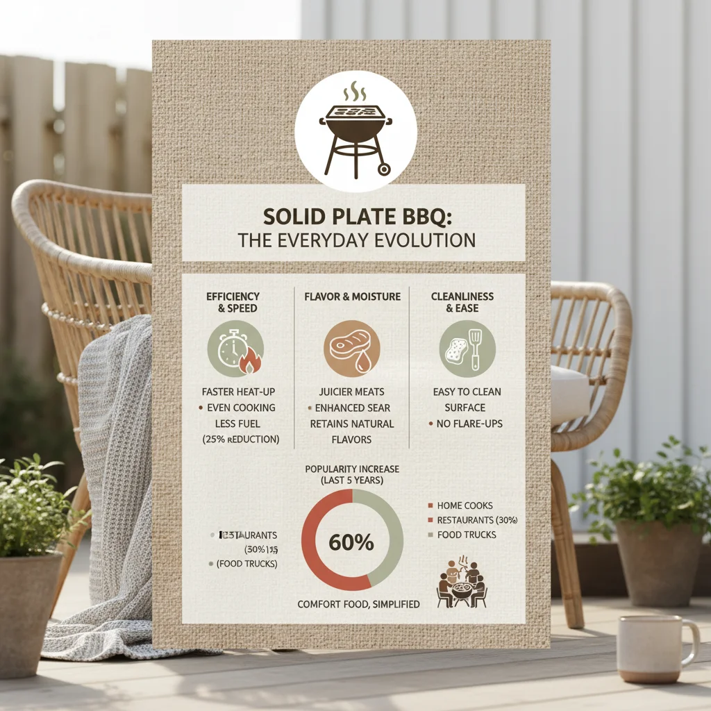 Exploring the Versatility and Benefits of Solid Plate BBQ Cooking