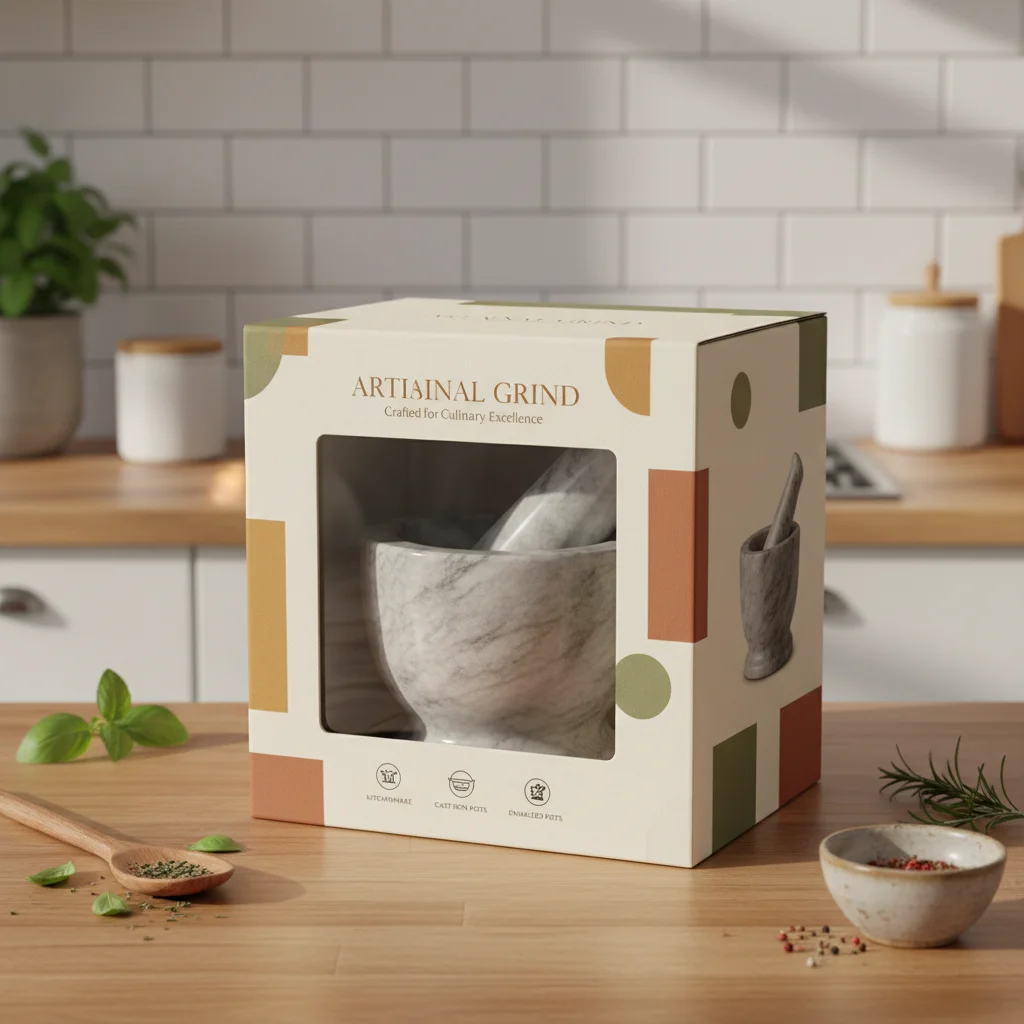 Discover the Timeless Art of Cooking with a Big Marble Mortar and Pestle
