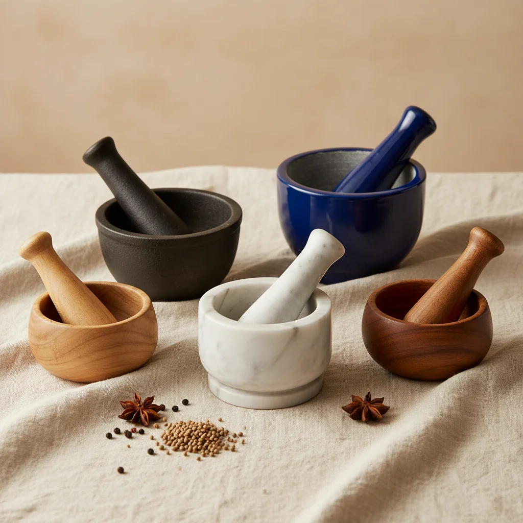 Exploring Mortar and Pestle Different Types and Their Practical Uses