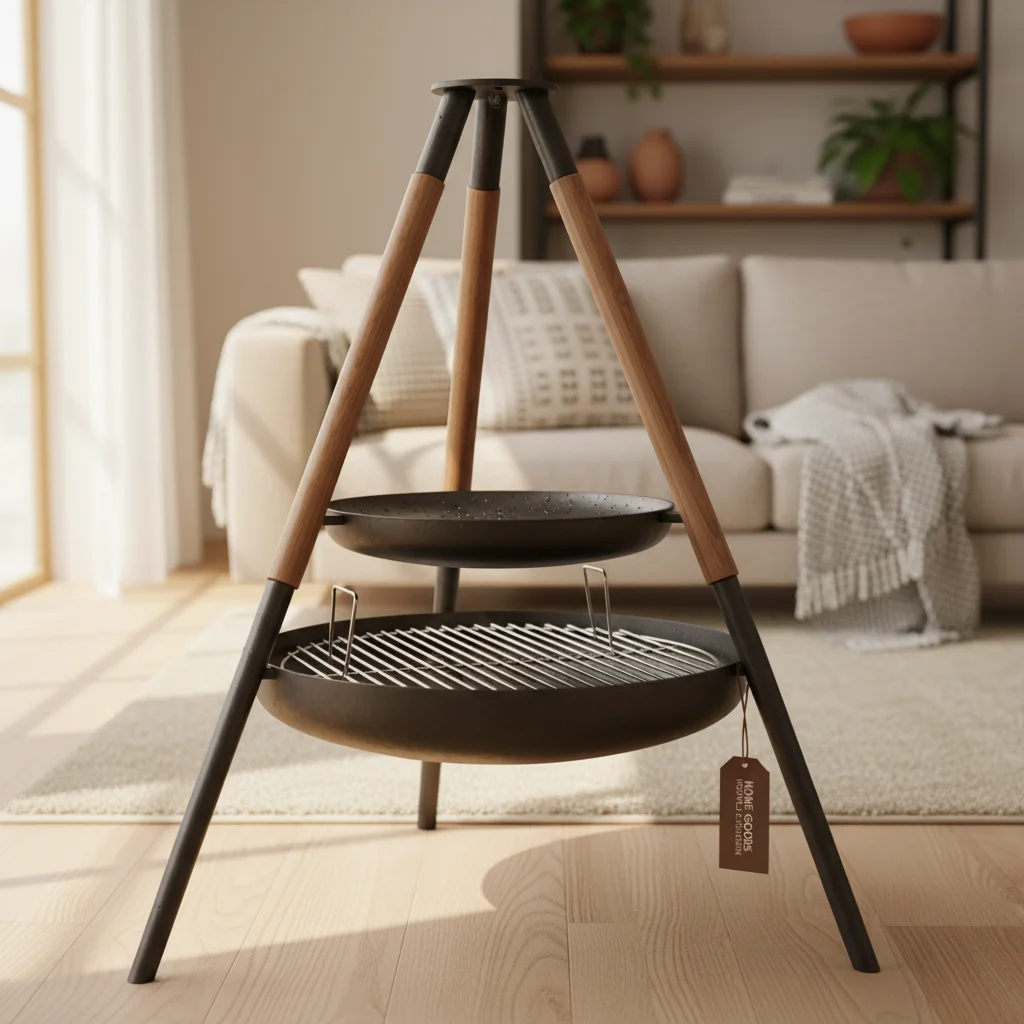Explore the Versatility of the Tripod BBQ Fire Pit for Outdoor Living