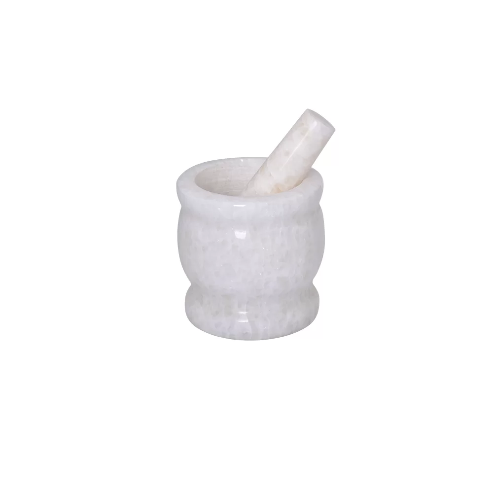 Marble Mortar and Pestle