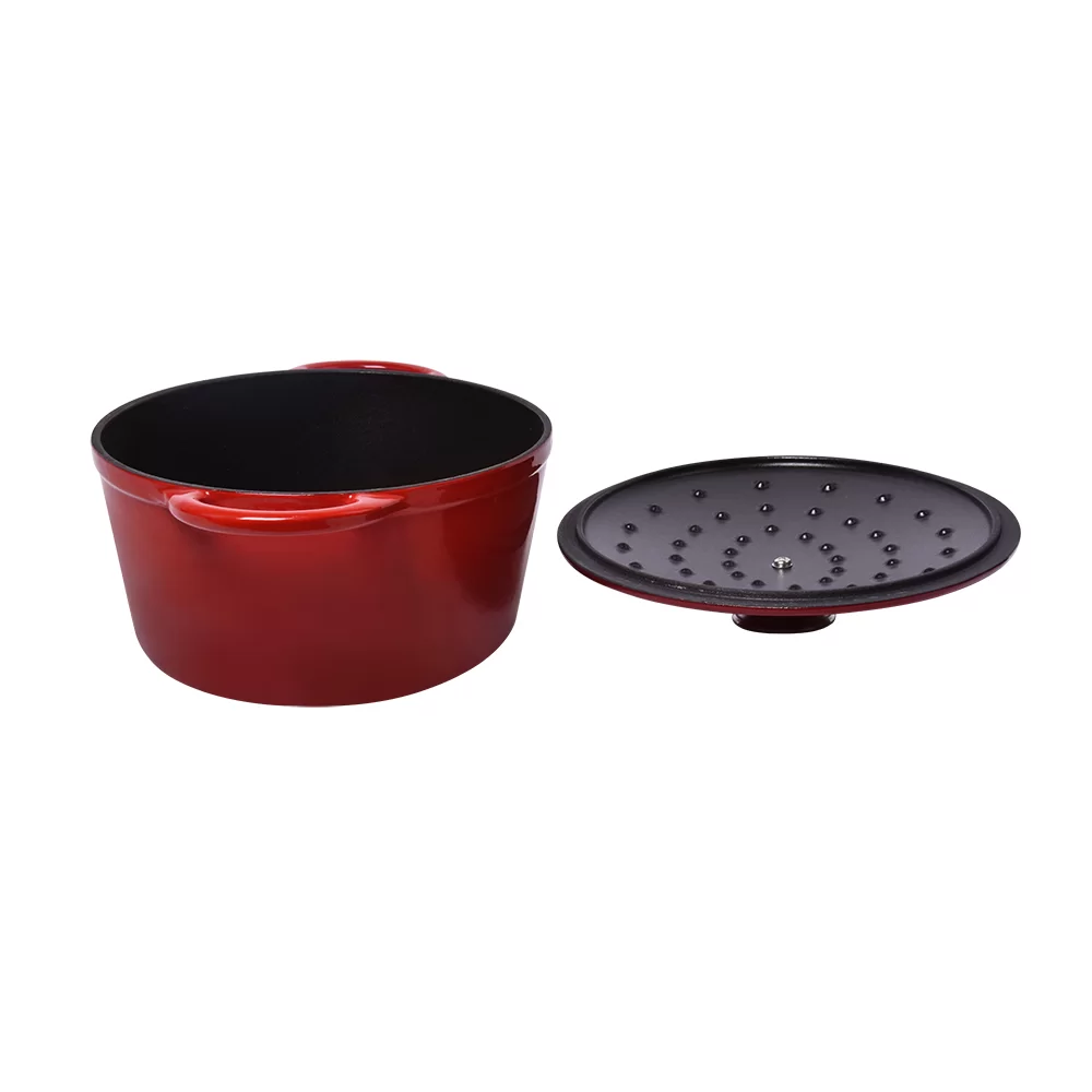 Factory Whole Enamel Cast Iron Oval Dutch Oven