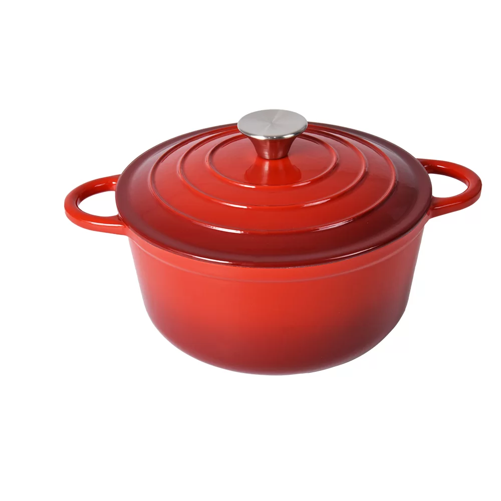 Red Enameled Cast Iron Pot: Redefine Your Culinary Journey