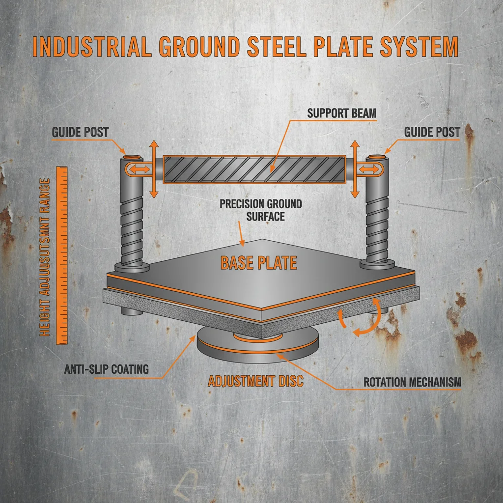 High Precision Ground Steel Plate for Industrial Engineering