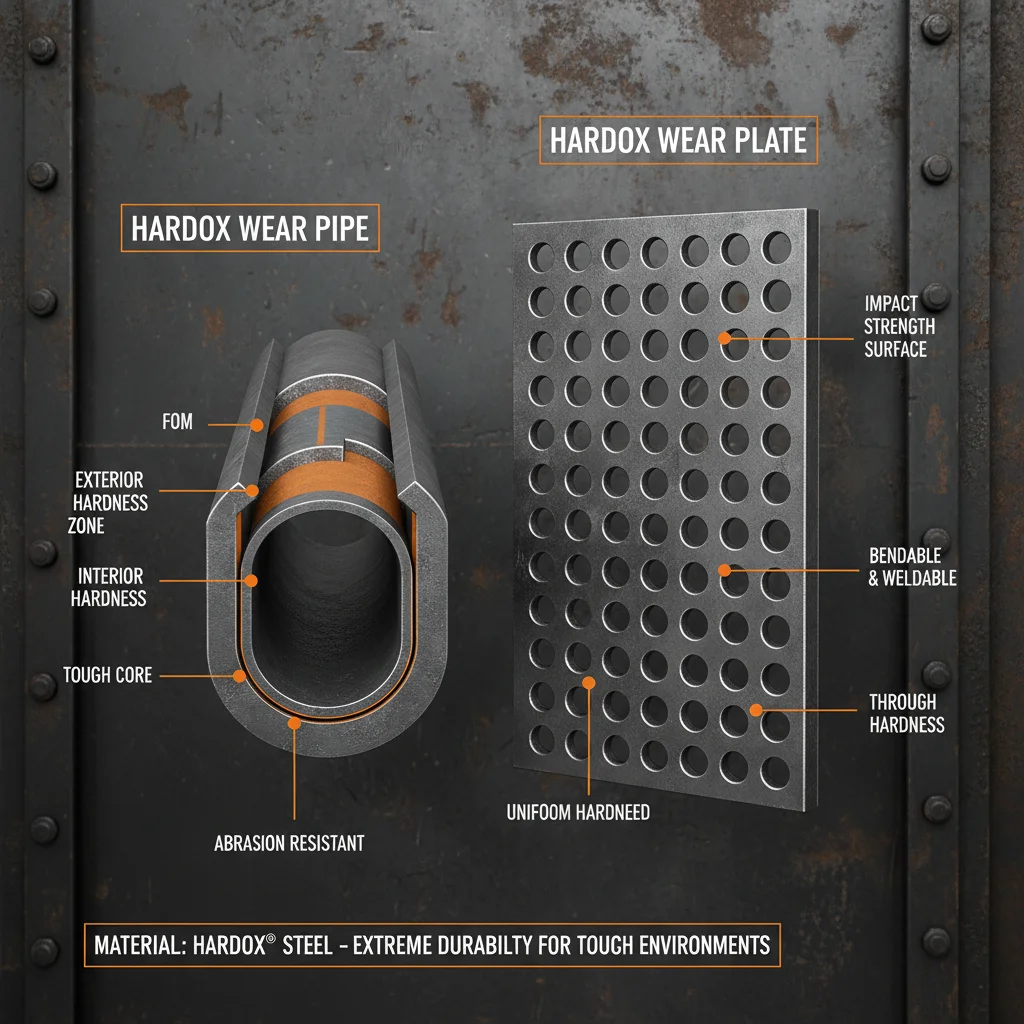 Hardox Steel Abrasion Resistant Materials for Heavy Industry