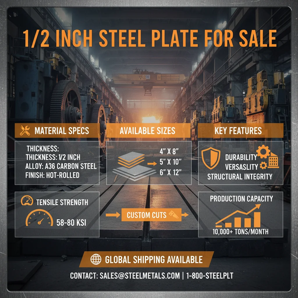 Comprehensive Guide to Purchasing High Quality 1 2 inch steel plate for sale