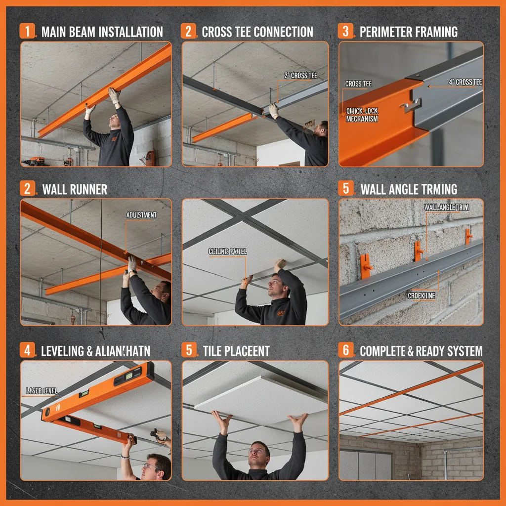 Comprehensive Guide to Ceiling T Bar Systems for Commercial and Residential Use