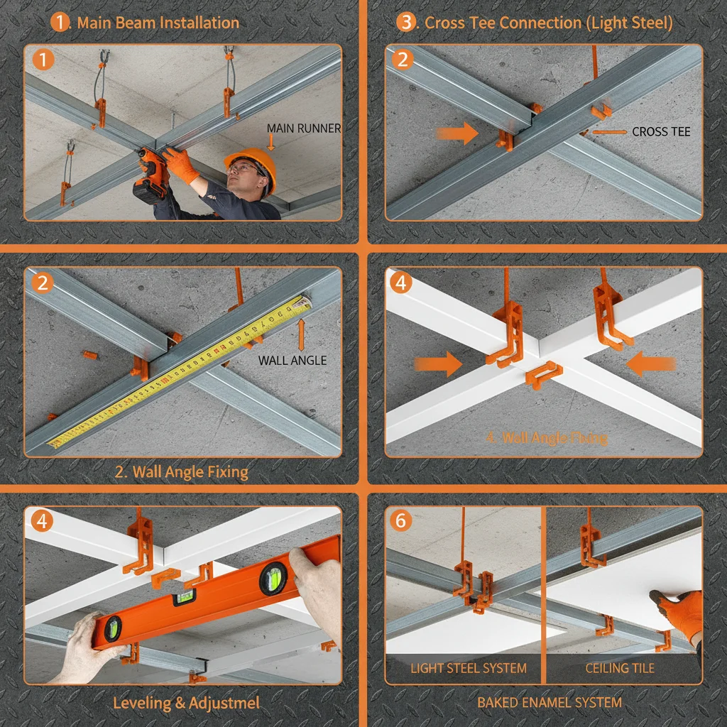 Comprehensive Guide to Ceiling Grid Suspension Systems for Modern Interiors